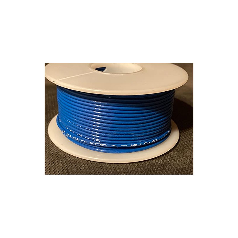 M22759/16-20 20 awg. Stranded Blue Tefzel Ins. Airframe Wire 100