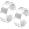 Jeracol Copper Magnetic Rings for Women Men 4PCS Ultra-Strong Magnets