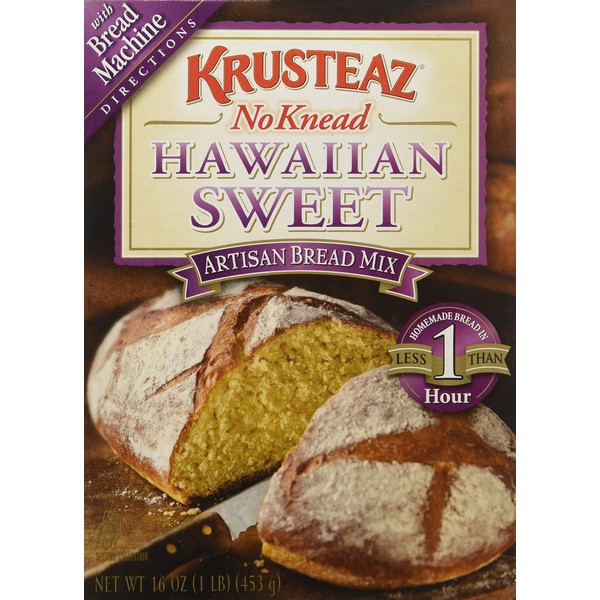 Krusteaz Hawaiian Sweet Bread Mix, (Pack of one)