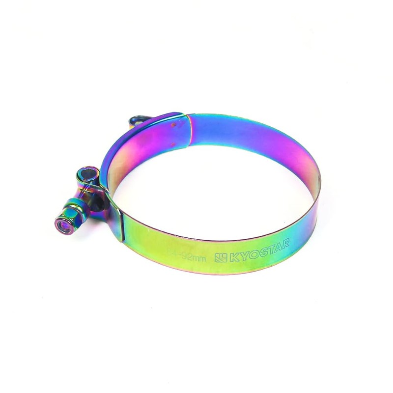 Kyostar 3.5" T-Bolt Hose Clamp Adjustable Stainless Steel Titanium Neo