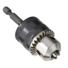 Yakamoz 0.6-6.5mm 3/8-24UNF Drill Chuck Adapter Converter with 1/4" Quick