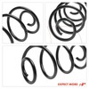 A-Premium 2Pcs Rear Coil Spring Set Compatible with Oldsmobile Cutlass,