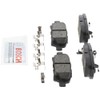 Bosch Balatas Ceramicas Traseras BE1037H, Negro