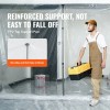 12 Ft Dust Barrier Poles with 4 Telescoping Sections Convenient