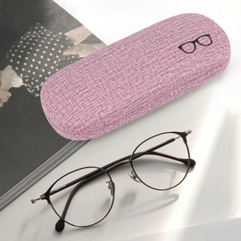 RayLove 3-Pack Hard Shell Eyeglasses Case Large Reading Glasses Hard Case