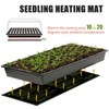 17.5W Seedling Heating Mat Waterproof Flowers Fruits Vegetables Digital Seedlings
