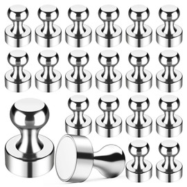 WUDIME 20Pcs Fridge Magnet Refrigerator Magnets, Whiteboard Magnets, Magnets Fridge, Strong Magnet for Kitchen, Office, Classroom, Map, Locker Decor