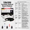 S8610U Furnace Control Board Module Replacement for Honeywell S8610U3009 S8610U1003
