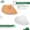 SULPO Orthopaedic Wedge Insoles, Leather Insoles for Flat Feet, Insoles