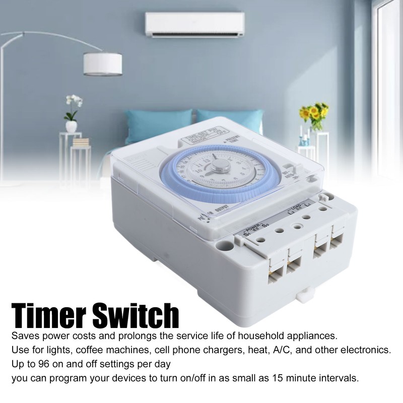 Timer Switch Mechanical Time Switch for Household Time Control Electronic