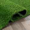 Rugshop Artificial Solid Grass for Backyard, Garden, Patio, Balcony, Garage