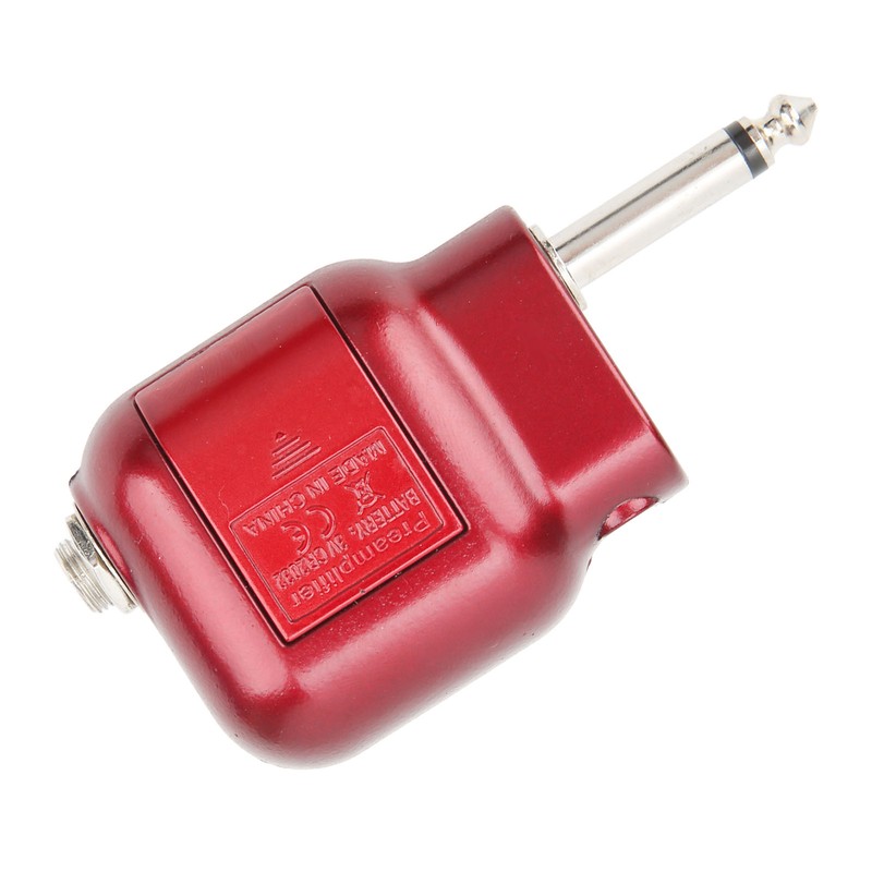 Guitar Pre Amplifier Mini Preamp 6.35mm Plug for Acoustic Guitars