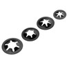 280 x Inner Tooth Screw Quick Release Clips M3-M12 Assortment