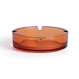 Excelsa Aschenbecher rund, 10.5 cm, Glas Arancio