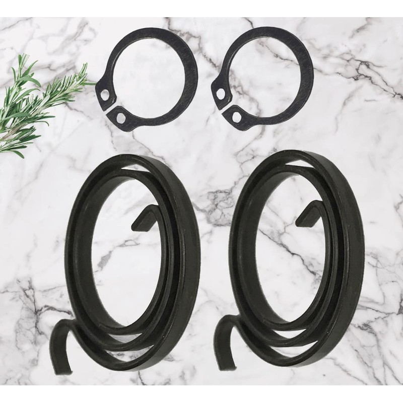 Universal Hardware Door Handle Spring Replacement Kit, 2.5 Turns Coil,