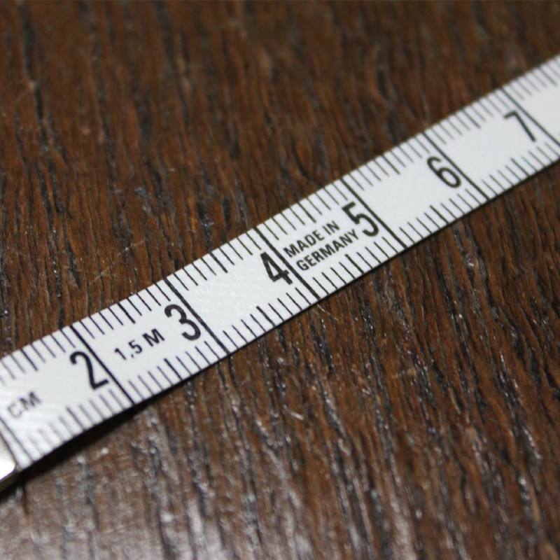 Hexmus 120109 Roll Measure White 1.5 Meters