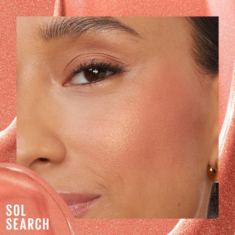Maybelline New York, SUNKISSER, Multi-Purpose Illuminating Liquid Blush, Blush, Highlighter