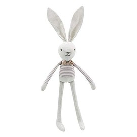 Wilberry - Linen - Hare with Bow Tie Soft Toy - WB004220
