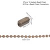 uxcell 10 Meters/10.94 Yards Blinds Bead Chain Cord Plastic Ball