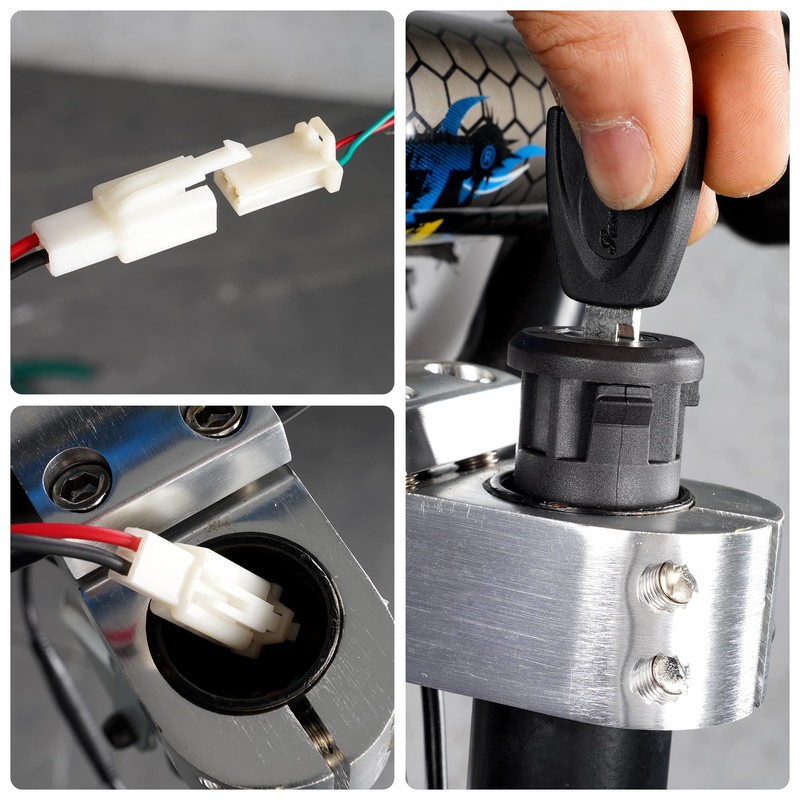Ignition Key Switch Lock 2 Wire - Key Switch Starter