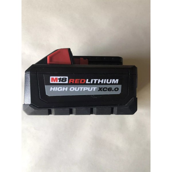Milwaukee M18 RedLithium High Output XC6.0 Battery Pack - Black