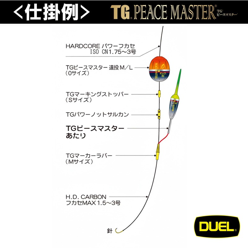 DUEL Fukaseuki TG Peace Master Atari 0 SO Weight: 0.08