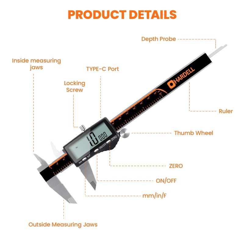 Vernier Caliper Digital 150 mm