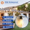 addlon 200FT(50FT*4) LED Outdoor Lights Waterproof Patio Lights with 64