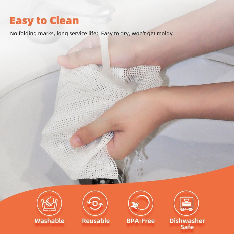2000x350mm DIY Silicone Dehydrator Sheets, [2 Pack] Non Stick Large