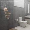 Brass Hair Dryer Holder Antique Retro Hairdryer Hanging Rack for