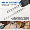 Rocaris 50 Pack Strong Magnetic Drill Bit Extension Holder, 1/4"