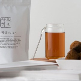러시아 차가버섯차 티백 대용량 50개입 Russia Chaga Mushroom Tea Bags Large Size 50 Pack