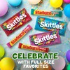 SKITTLES & STARBURST Full Size Variety Mix for Christmas Candy
