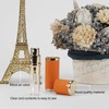 LUEXBOX 3 Pack Portable Perfume Bottle for Travel, Mini Refillable