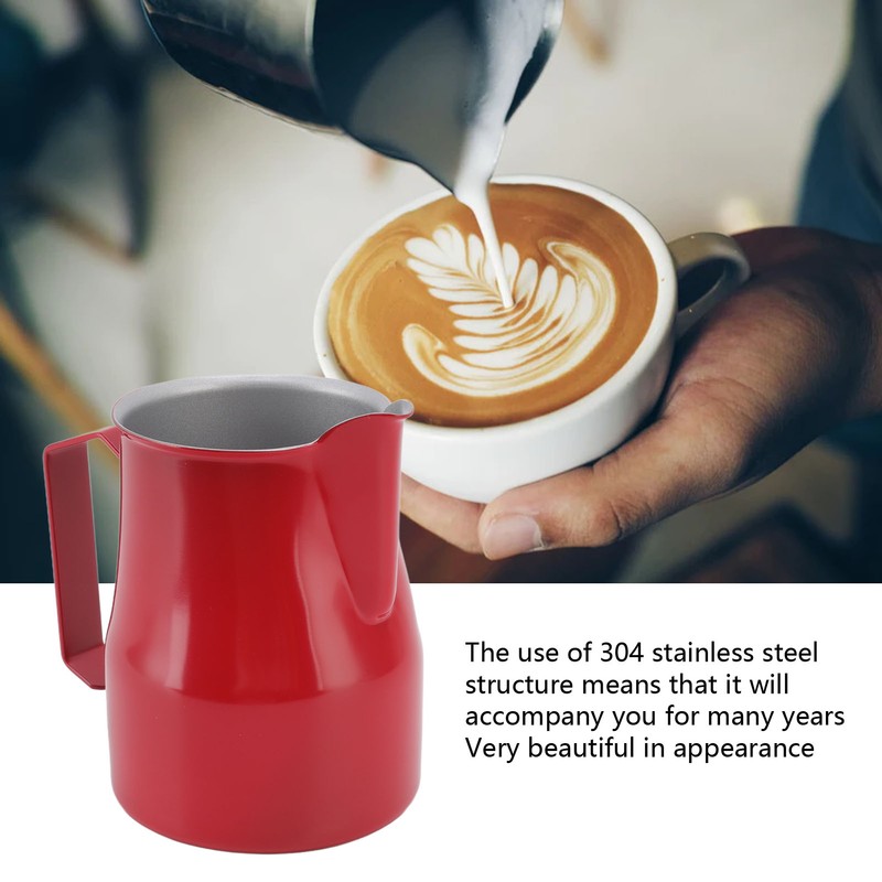 550ml Stainless Steel Milk Frothing Cup Food Grade Prevent Spilling