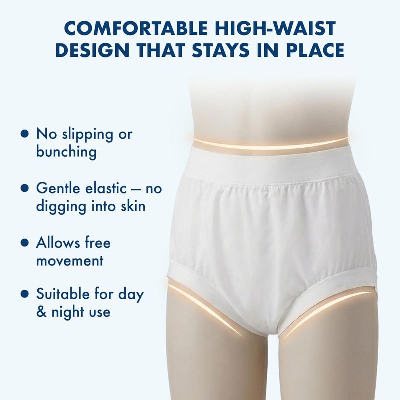 AQX Cloth Diaper Covers for Adult, Reusable Waterproof Underwear for