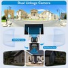 Hawkray Dual Lens Solar Security Camera Wireless Outdoor,5G&2.4GHz WiFi,2K Resolution,355°
