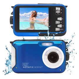 Easypix Aquapix W3027-M Wave Marine Blue Digital Camera 5 Mill Pixel Waterproof