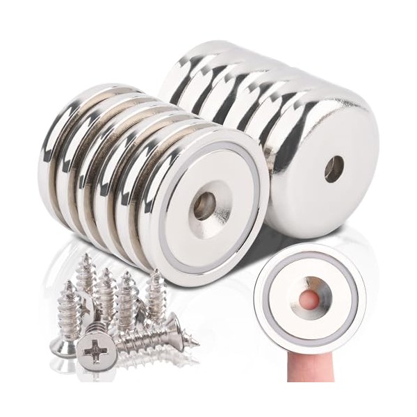 MIN CI MIN CI 12 Pack Magnets Strong 100lbs Pulling