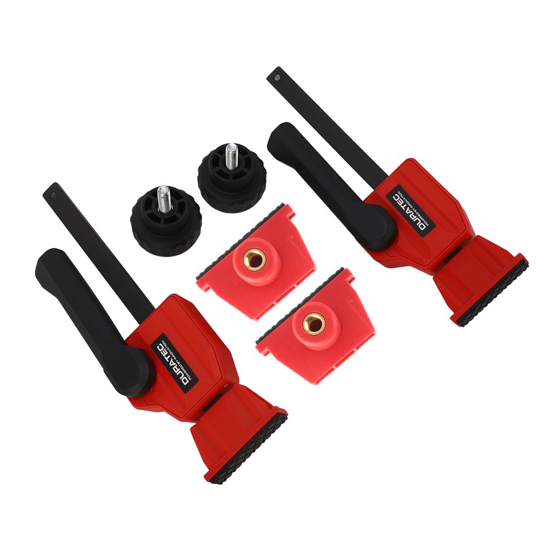 2Pcs Bench Dog Clamps Woodworking Workbench Dog Hole Edge Adjustable