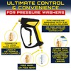 Foam King Short Pressure Washer Gun Handle, Snub Nose Power