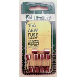 Littelfuse 0AGW015.VP AG Glass Fuses