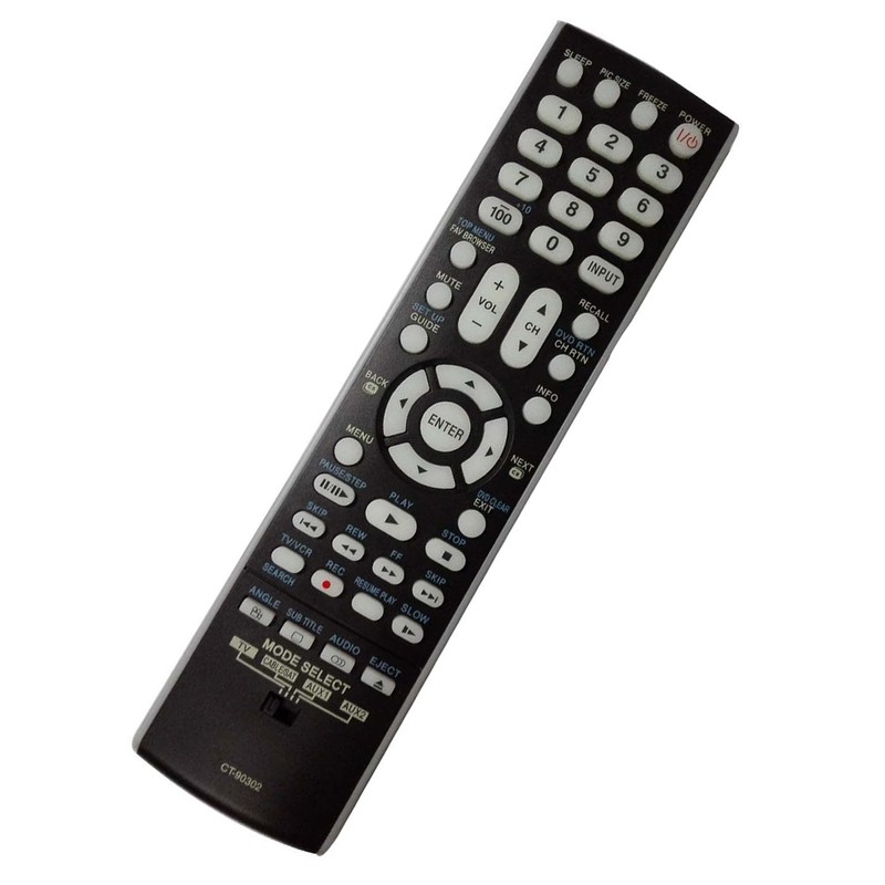 Replacement Toshiba TV Remote Control CT-90302 CT90302 subs CT-90275 CT90275