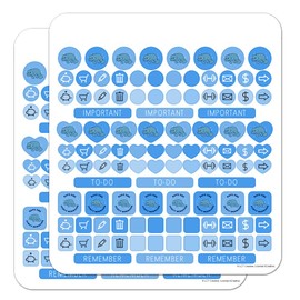 Save The Curvy Mermaids Manatee Funny Humor Planner Calendar Scrapbooking Crafting Sticker Set