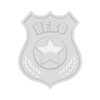 CafePress Hero Badge Car Magnet 10 X 3 10" x