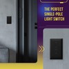 ENERLITES Toggle Light Wall Plate Bundle, Single Pole Electrical Switch,