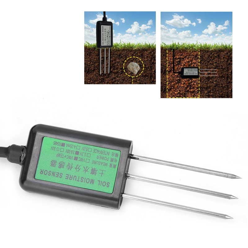 485 Type Accurate Soil Moisture Sensor Moisture Content Tester Detector