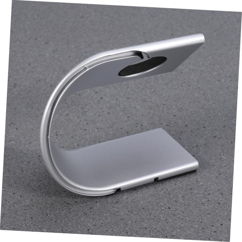 VILLFUL U-Shaped Watch Stand Silver Watch Cradle Holder Sturdy Non-Slip