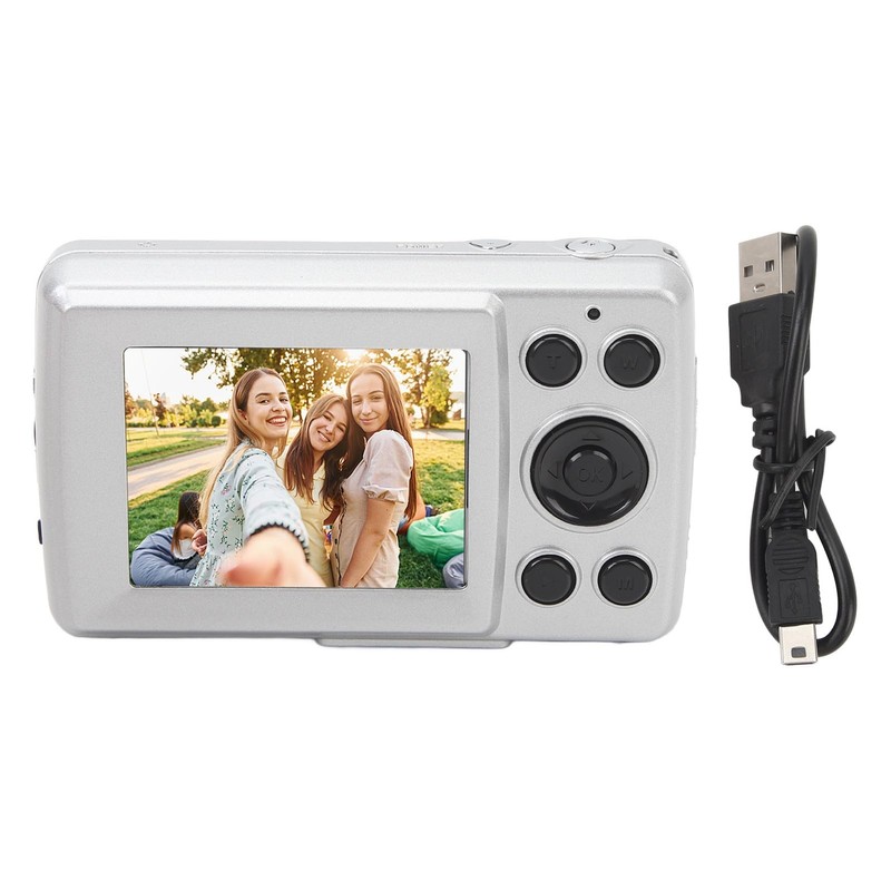 Naroote Compact Camera, 2.4 Inch 16MP 16X Digital Zoom Portable