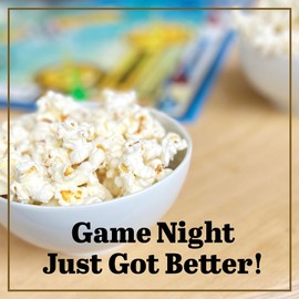 Organic White Popcorn Kernels 6 lb Bag | Non-GMO & Gluten Free | Sodium-Free | Sugar-Free | From Olde World Popcorn (Large, White)